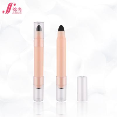 China Cosmetic Wholesale Double Head Lipstick Tube With Sponge Brush Customized Design for sale