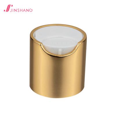 China 20/410 24/410 28/410 non refillable sell well new type aluminum plastic luxury disc cap top aluminum for bottle for sale