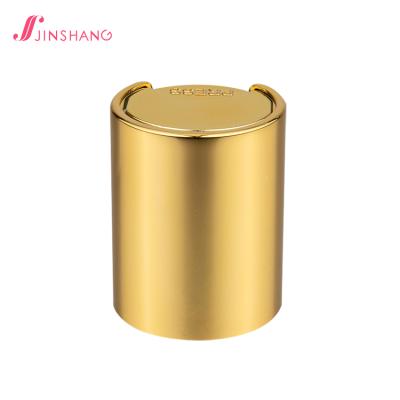 China China 28/415 Professional Manufacturing Non Refillable Aluminum Cap Silver / Gold Disc Bottle for sale