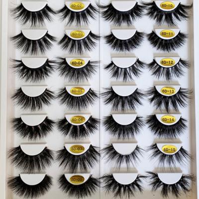 China Wholesale High Quality Private Labels Durable 3D Mink Eyelashes for sale