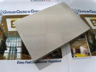 China Moisture resistant thermal insulation standard plasterboard, cement plasterboard. for sale