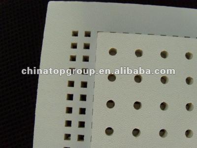 China Artistic ceilings perforated plasterboard, perforated gypsum ceiling, perforated plaster ceiling, gypsum ceiling with hole for sale