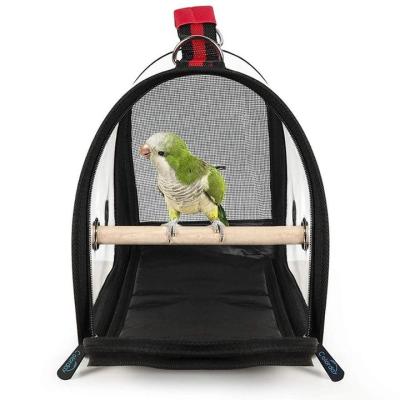 China Wholesale Parrot Handbag Stored Extinguishing Portable Transparent Bird Cage for sale