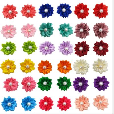 China New Mini Viable Handmade Hair Clip BB Clip Dog Flower Pet Hairpin Broken Headwear for sale