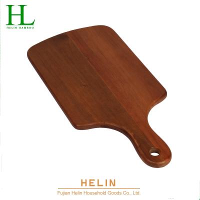 China Sustainable Wooden Cutting Board Food Acacia Chopper for sale