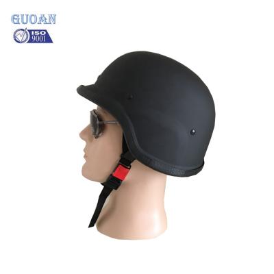 China Water proof and fog proof anti riot german helmet / plastic german helmet for security person for sale