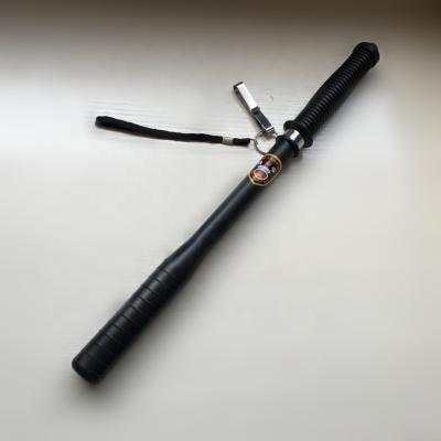 China Unbreakable high quality self-defense baton /anti-riot rubber baton for sale