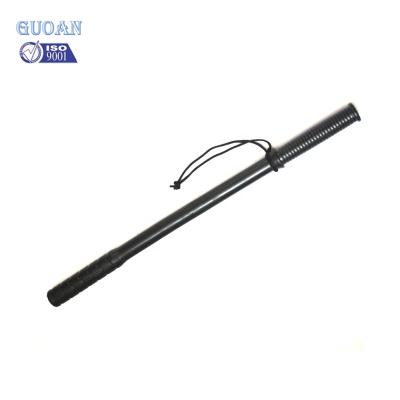 China Team Tonfa Bats Anti Bend Rubber Baton Fiberglass Core Rubber Baton Riot Baton Team for sale