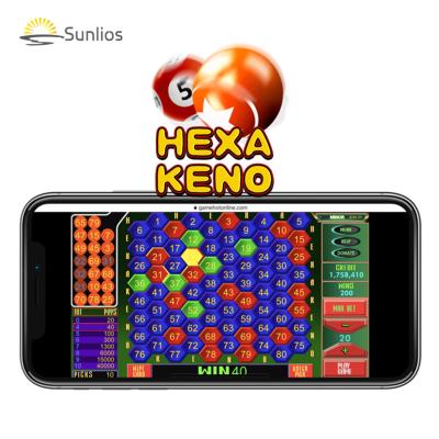 China Online Casino Keno Ball Internet Gambling Hex Fire Link Win Money Online Slot Game Software SL-OL-003 for sale