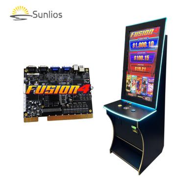 China Metal + Acrylic /Customize Fusion 4 Bonus Casino Game Machine Pog Game Board Casino Game Board for sale