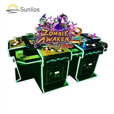 China Metal + Acrylic / Customize Ocean King ZOMBIE 3 Plus Awaken Multi Game Board Casino Machine Gambling Fish Game Machines for sale