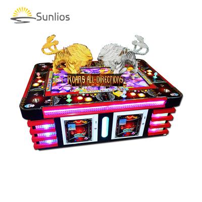 China Metal + Acrylic / Customize Best Price Yells All Directions Fish Game Cabinet Table Host Fish Game Board for sale