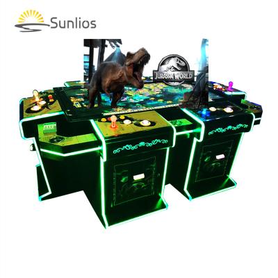 China Metal + Acrylic / Customize New Design World Casino Jurassic Fish Game Customizable Fishing Game Machine for sale