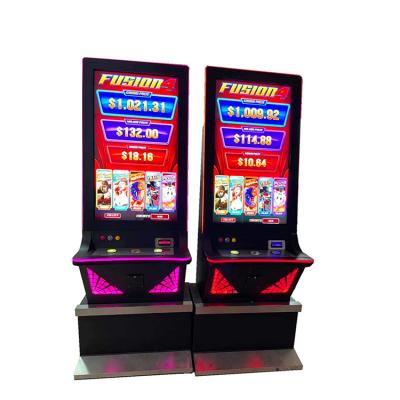 China Newest Touch Screen Vertical Fire Metal Ultimate Link Jackpot Video Slot Game Machine for sale