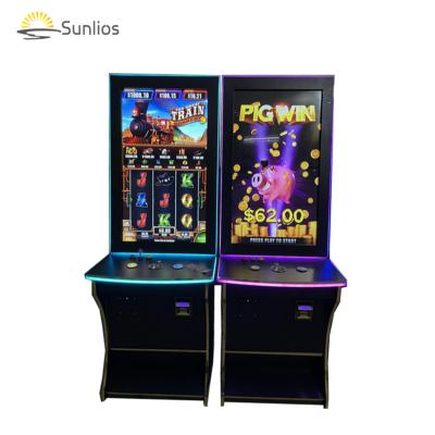 China Hot Selling 43' Metal Vertical Screen Slot Gaming Cabinet Fusion 4 Casino Machine Game for sale