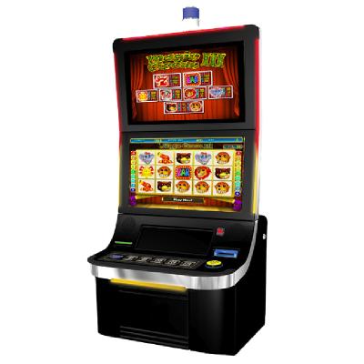 China Wooden Cardboard Cabinet Vertical Slot Machines For Cash Money Mighty Casino Gambling Coin Operated Slot Machines for sale