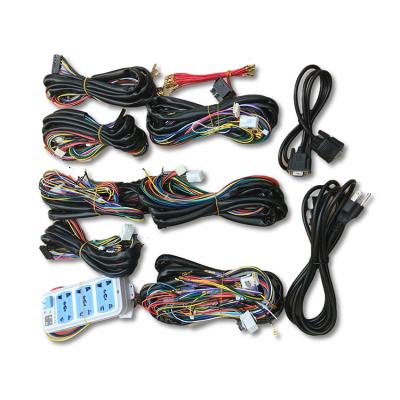 China Plastic / Metal Arcade Game Machine Parts Seats Game Slot Harness Wire Seats Wire Harness for sale