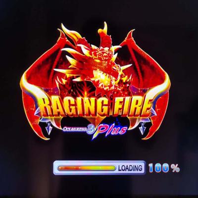 China Hot Selling Popular 2~12 Player Ocean King Metal Raging 3 Plus Fire Fish Tables Games Machine for sale