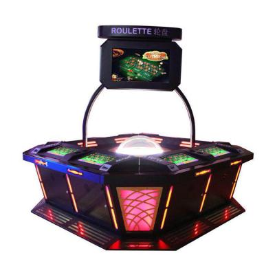 China High Quality Casino Bar Metal 8 Player Amusement Electronic Roulette Game Machine For Sale for sale