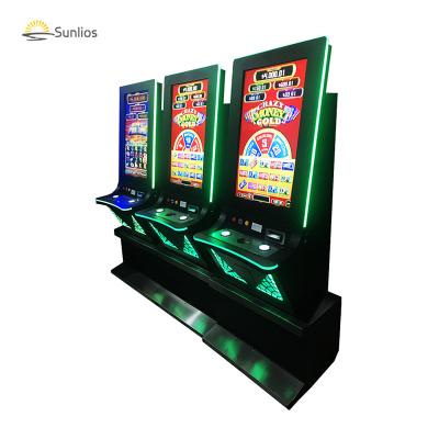 China New Hot Sale Metal Gaming Crazy Gold Silver Vertical Touch Screen Game Board And Cabinet Full Game Machine for sale