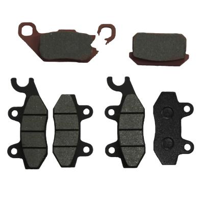 China ATV Pit Pro Dirt Bike Whole Set Disc Brake Pads Front And Rear For Kazuma Jaguar 500 J500 ATV for sale