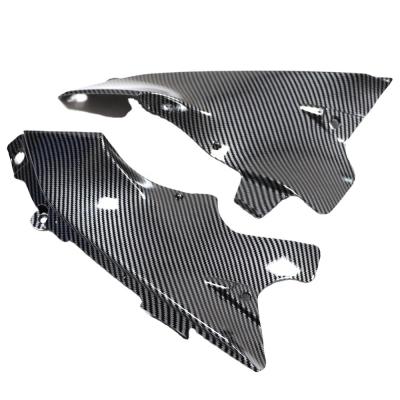 China 2004-2006 ABS Plastic Yamaha R1 Front Dash Air Tube Trim Carbon Fiber Fairing Cover Cowl for sale