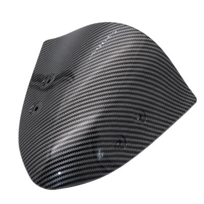 China 2012-2016 ABS plastic kawasa ki ER-6N carbon fiber Front Nose Windshield Screen Cover fairing cowl for sale