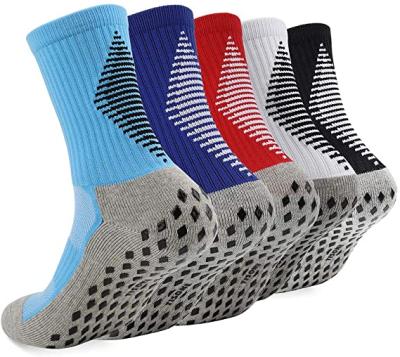 China Wholesale Athletic Football Thick Football Custom Slip Sports Anti Slip Socks for sale