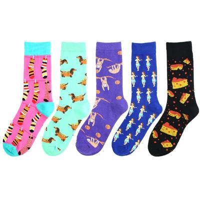 China Good Selling Fashion Plaid Dress Breathable Socks 2020 Limax Fashion Fashion Dress Socks for sale