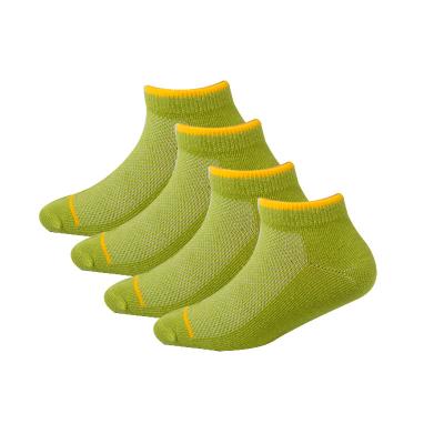 China Sports Socks Mesh Moisture Wicking Breathable Seamless Toe Athletic Sports Kids Socks 2021 Cotton Baby Kids for sale