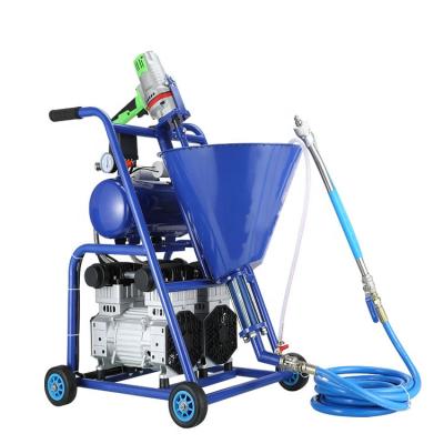 China Wall Plastering Light Weight Easy For 1 Person To Handle Wall Spraying Mini Cement Spray Auto Plastering Machine for sale