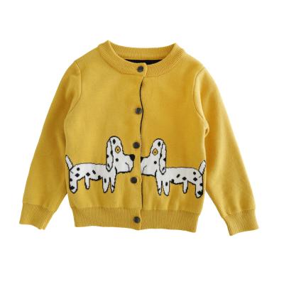 China Anti-pilling Knitted Cotton O-Neck Sweater Children Boys Girls Cardigan Sweater Kids Sweatshirts Crochet Cardigan Sweaters for sale