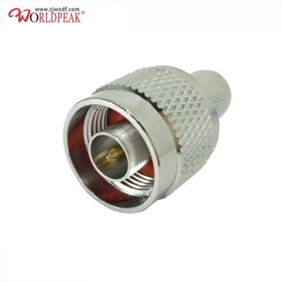 China RF New Product N Male Connector For Crimp Lmr400 Solderless Connector for sale