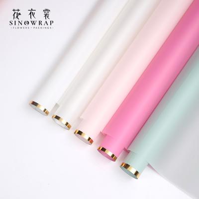 China Waterproof SINOWRAP Florist Supplies Most Selling Product Wholesale Plastic Flower Wrapping Paper For Flowers for sale