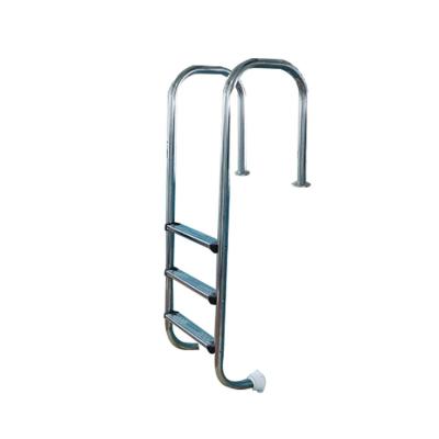 China Single Reinforced Step-Down Escalator 304 Stainless Steel Step Ladder Swimming Pool Steps Underwater Armrest Ladder for sale