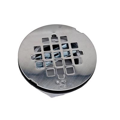 China Modern Odorless Stainless Steel Round Floor Drain For Bathroom Drainage for sale