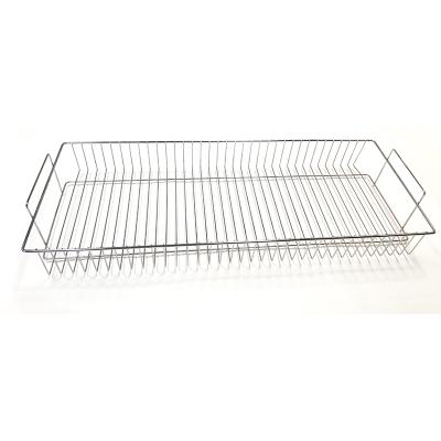 China Sustainable Household Products Under Cooktop Kitchen Sink 304 Stainless Steel Dish Drying Rack for sale