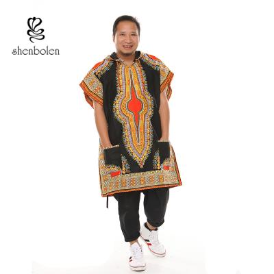 China Cotton Wax Print Readymade Maxi african styles tops mens african clothing for sale