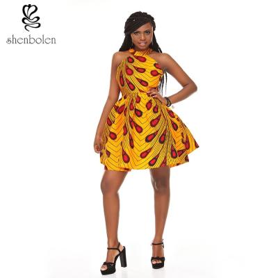 Chine La rétro copie les robes/100% africaine inspirée de cire de coton de vêtement de style d'OEM s'habille à vendre