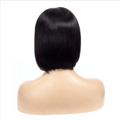 China Full Price Silky Straight Process Wave Lace Wig Transparent Bob Human Hair Short Bob Human Hair Color For Black Women for sale