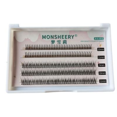 China Natural Long Different Eyelashes A Shape C Loop 5 Kinds Fish Tail Style Mixed Other Eyelashes for sale