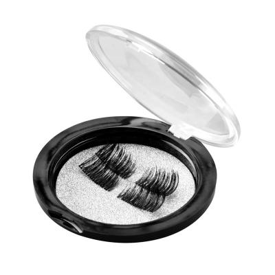 China Long Natural Magnetic Mink Eyelashes Fake Eyelash Sets Bottom Cosplay 10mm 5D Fake Fake Eyelashes for sale