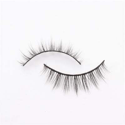 China Long Beauty Tool Natural Popular Easy False Eyelashes Care Multilayer Soft Hand Made False Eyelashes for sale