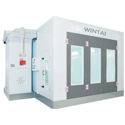 China Diesel Heating Auto Body Spray Booth White TLSJ-8005 For Car Painting Oven Room for sale