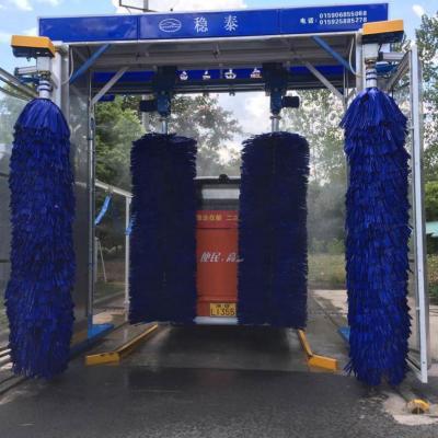 China Blue Gantry Automatic Bus Cleaning Machine Size 2150*5750*5355mm Customizable for sale