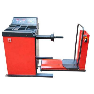 China 10S Red 200KG 1400mm Truck Wheel Balancer 220V for Four Wheel Balancing for sale