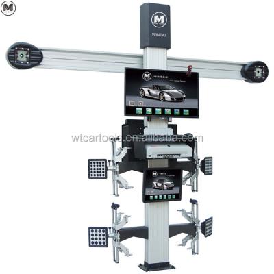 China 22inch Screen 80kg Tire Alignment Machine With 2pcs 5 Mega Pixels Camera for sale