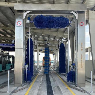 China Galvanized Metal Bus And Truck Washing Machine Automatic Height 4200mm for sale