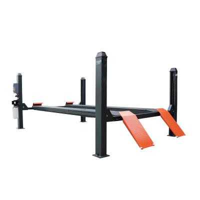 China 4 Ton Wheel Alignment Portable Car Lift With Electro Air Safety Lock Release for sale