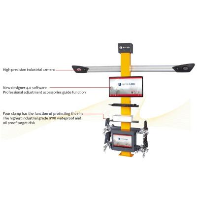 China Metal 110v Tire Alignment Machine High Accuracy And Free Alldata Update for sale